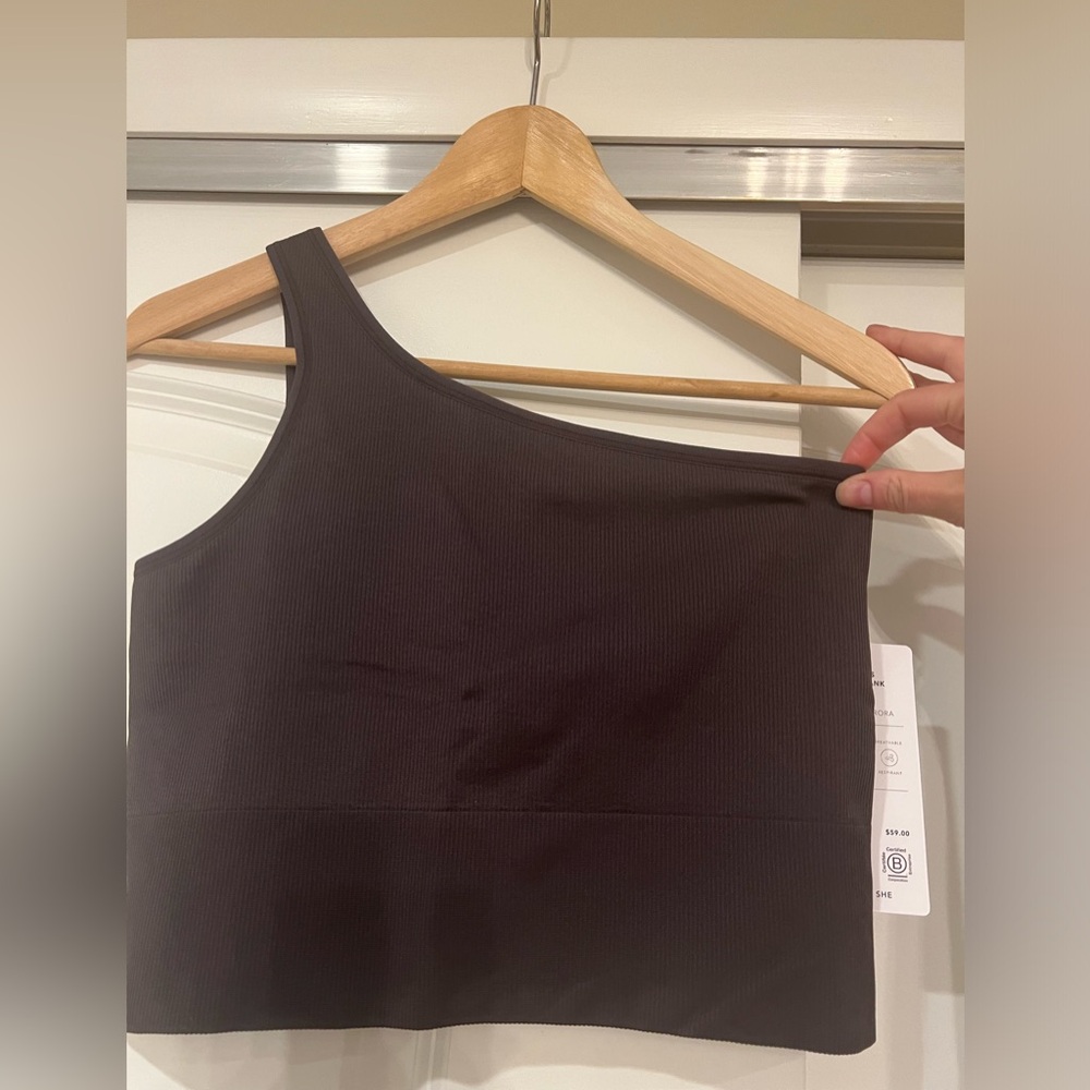 Athleta Aurora One Shoulder tank
